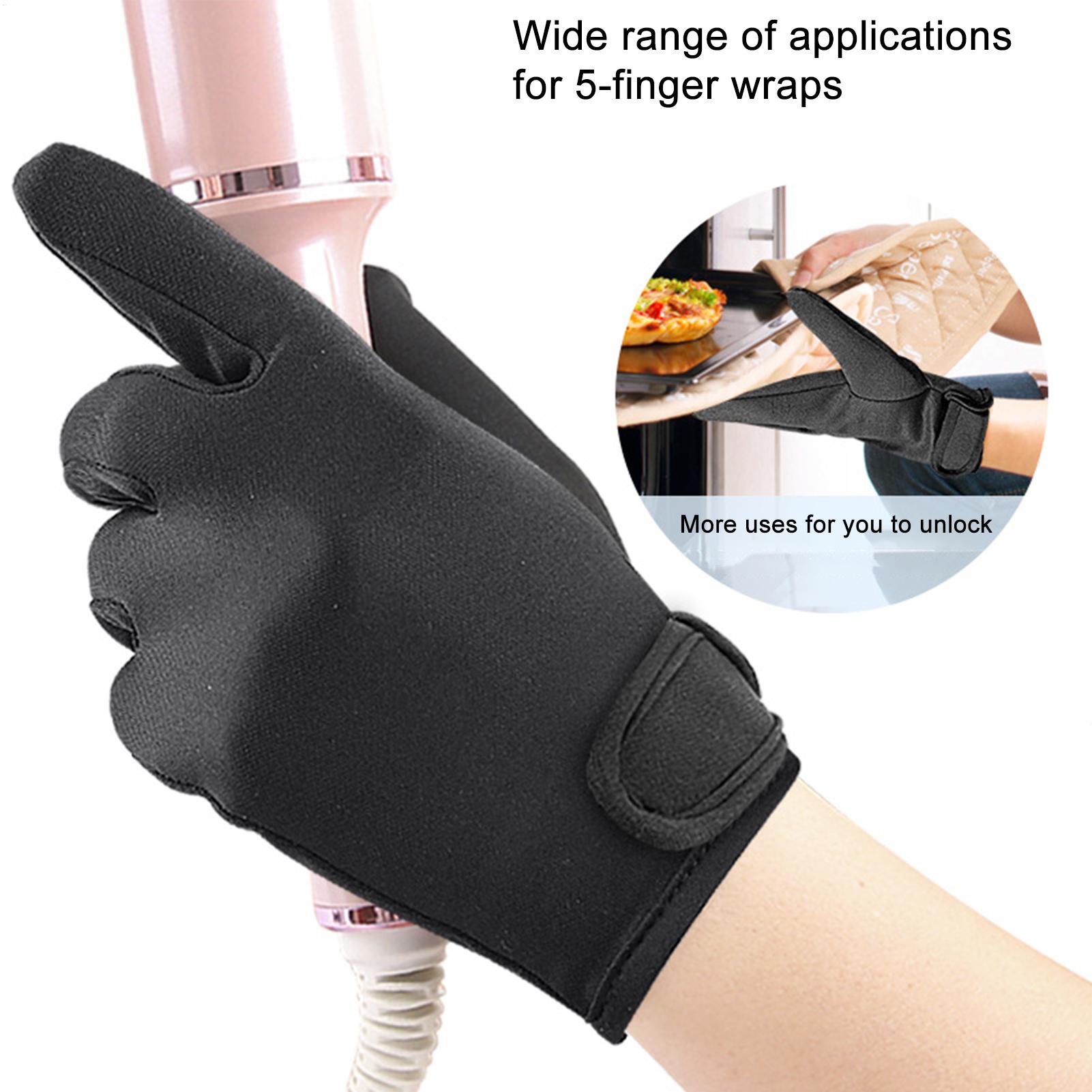 Heat Resistant Glove - 1PC Heat Resistant Finger Glove Hair