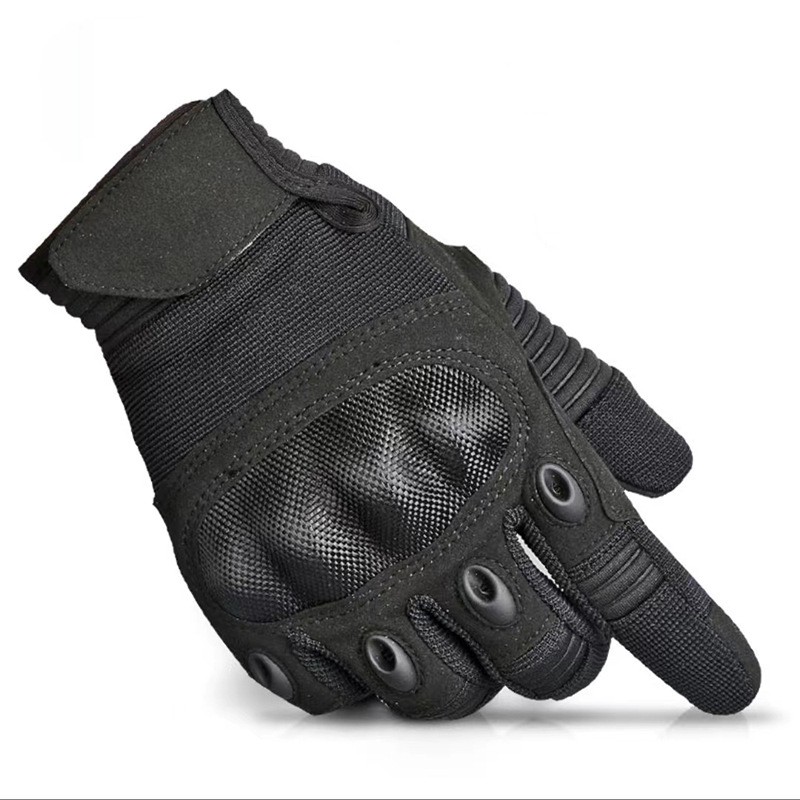 Motorcycle Glove Knuckle - Super Fiber Men's Tactical Gloves Protection
