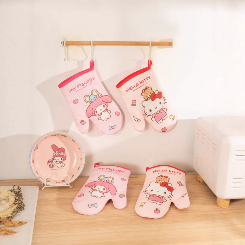 Hello Kitty Kuromi Silicone Gl - Oven Mitt Silicone recension och pris