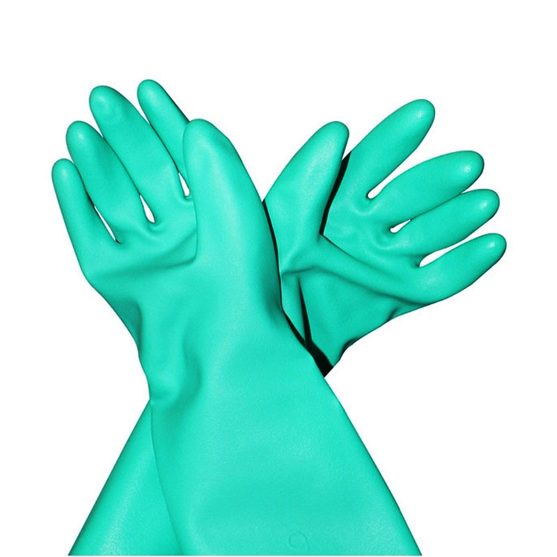 8Pieces/4 Pairs Oil-proof Long - Nitrile Mechanic Glove recension och pris