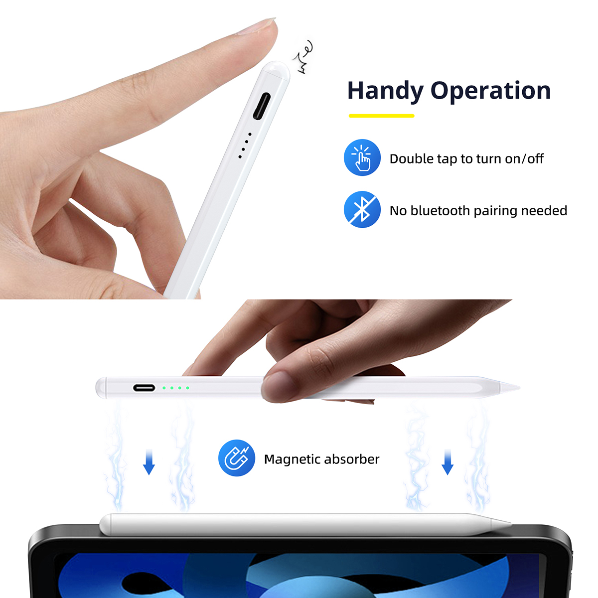 Rechargeable Stylus Pen for An - Touchscreen Glove Capacitive recension och pris