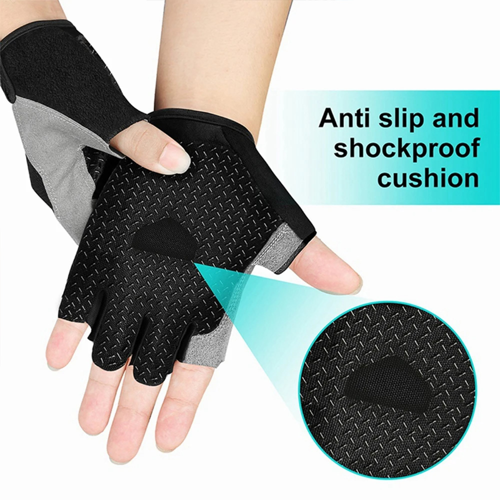 Non-Slip Half-Finger Training  - Workout Glove Gym recension och pris
