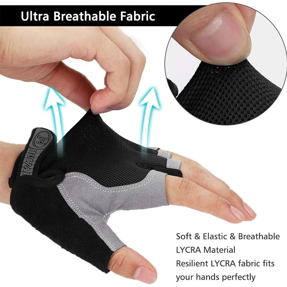 Non-Slip Half-Finger Training  - Workout Glove Gym recension och pris