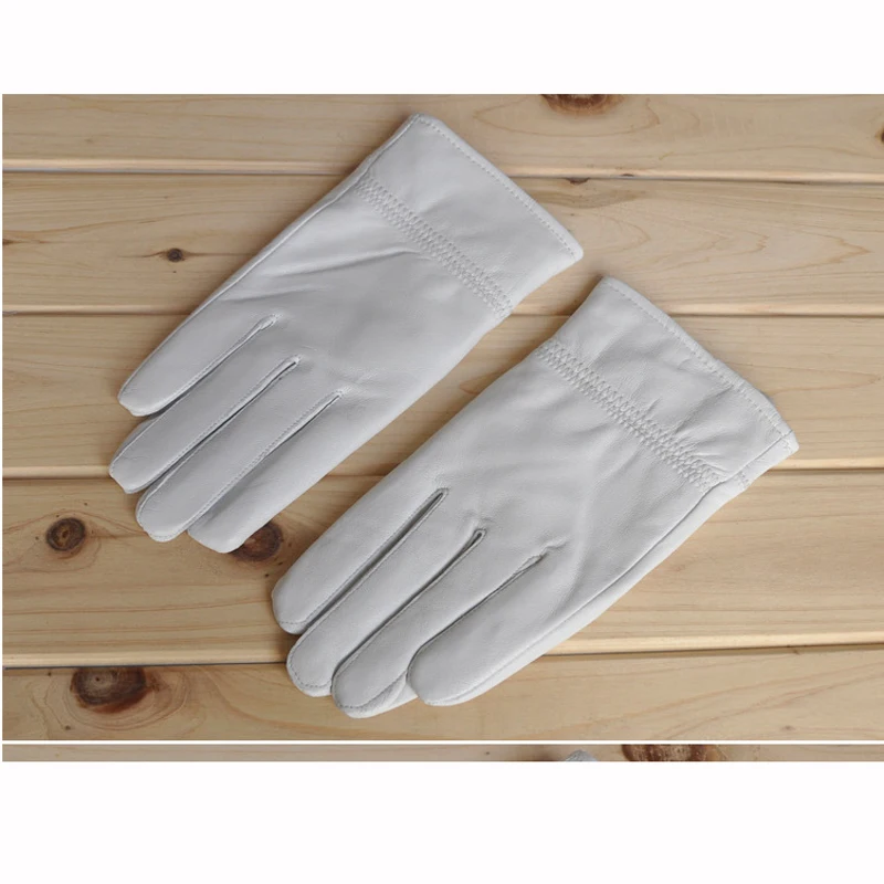 2025 Winter Genuine Leather Wh - Leather Driving Glove recension och pris