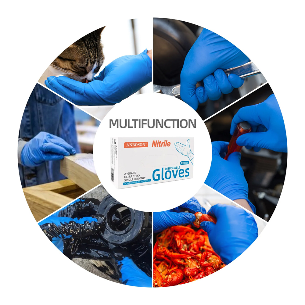 Powder-Free Nitrile Exam Glove - Exam Glove Nitrile recension och pris