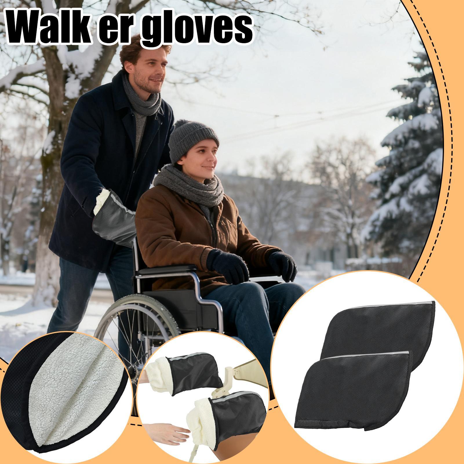 Rollator Gloves Thermal Windpr - Wool Glove Lined recension och pris