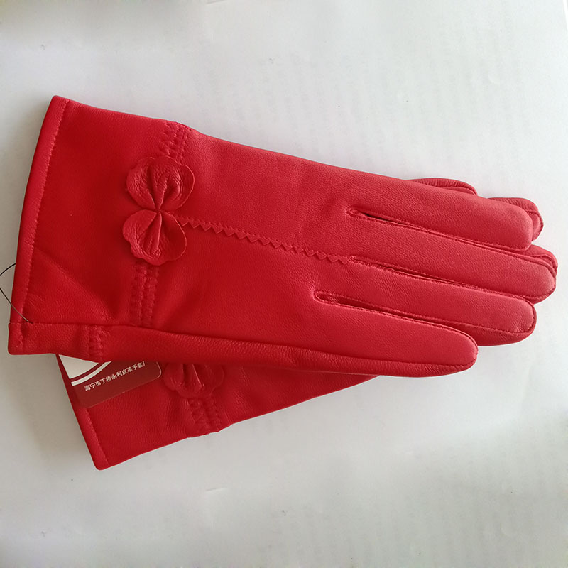 Women Genuine Leather Winter W - Wool Glove Lined recension och pris