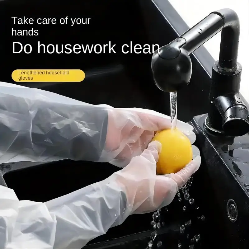 100PCS Disposable Arm Guard Gl - Rubber Glove Cleaning recension och pris