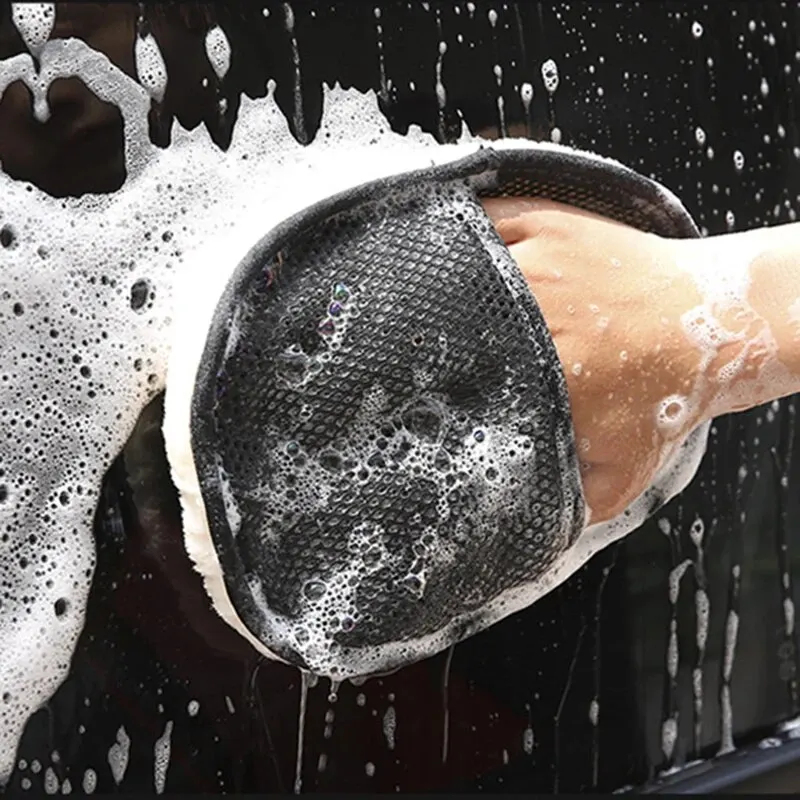 Car Wash Wool Gloves Thickened - Wool Glove Lined recension och pris