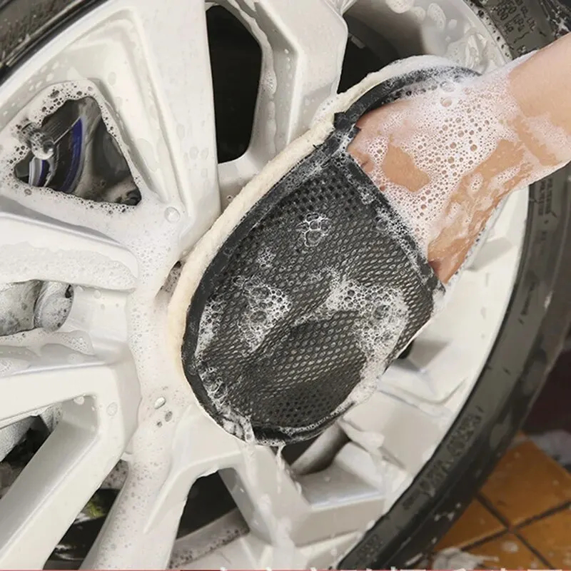 Car Wash Wool Gloves Thickened - Wool Glove Lined recension och pris
