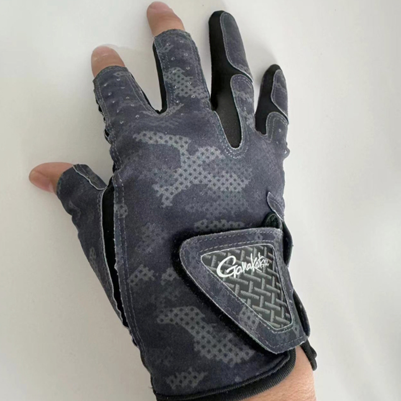 Gamakatsu Fishing Gloves Anti- - Cycling Glove Padded recension och pris