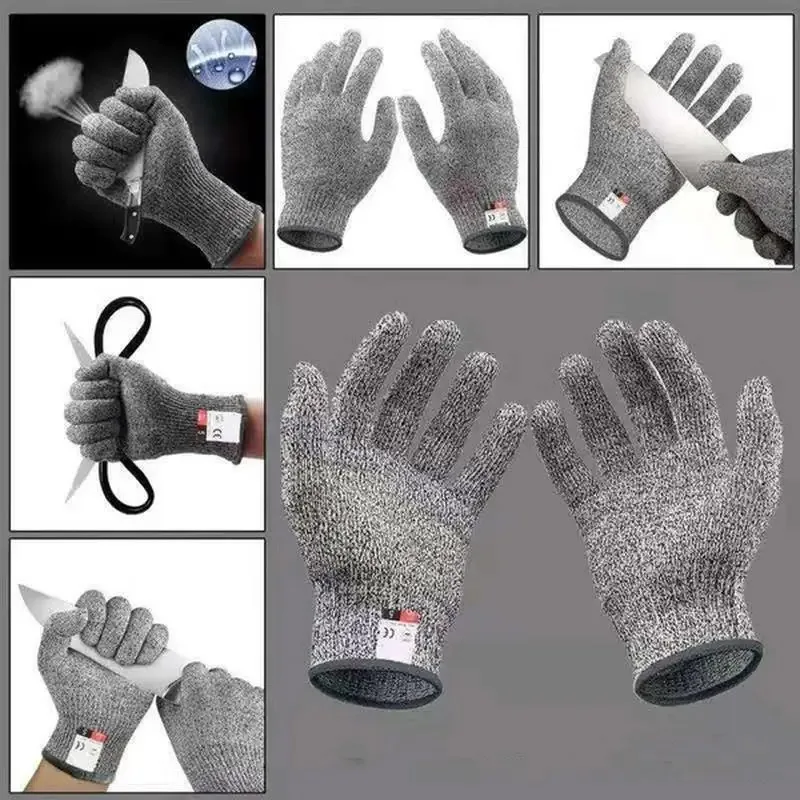 Level 5 HPPE Anti-Cut Gloves K - Cut Resistant Glove recension och pris