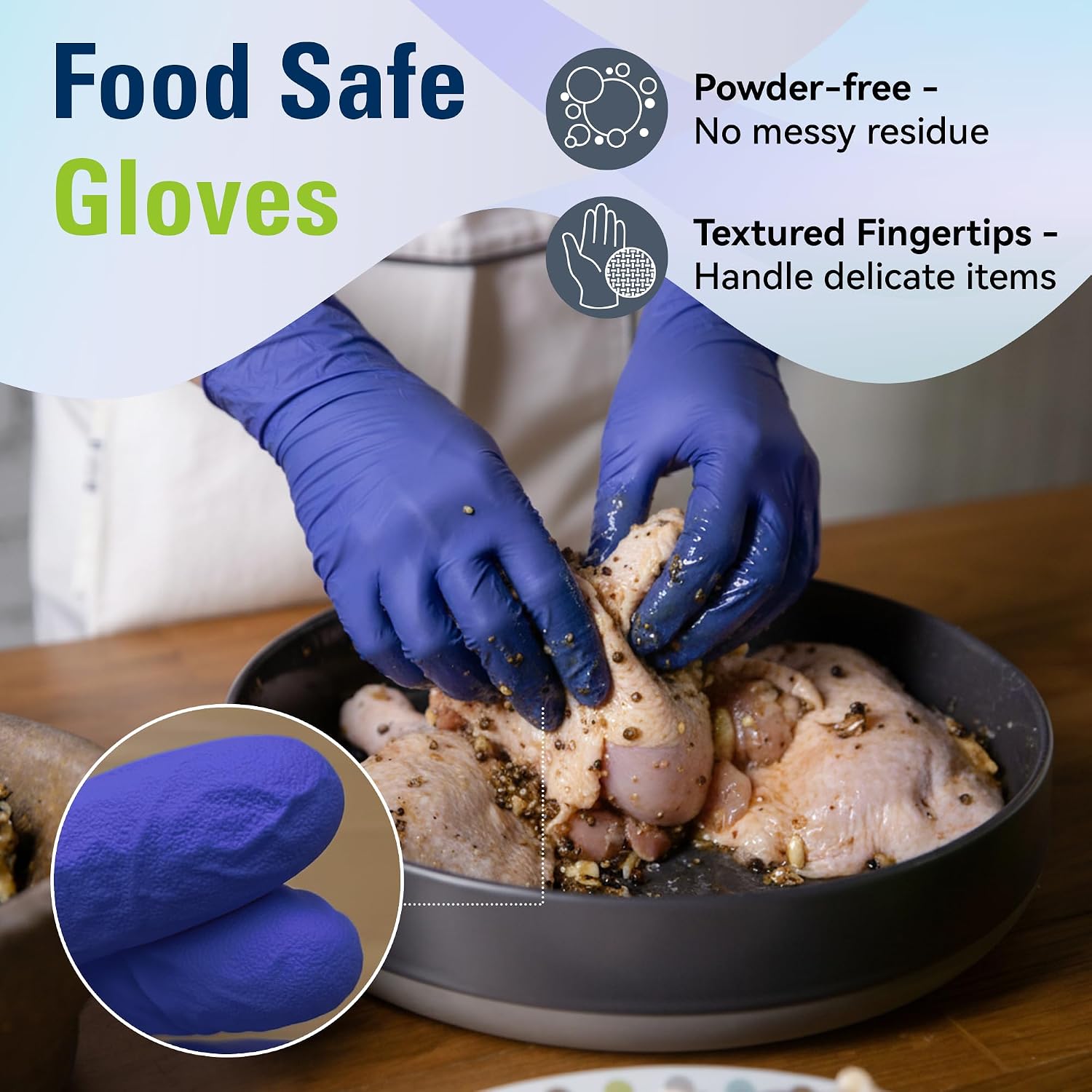 Disposable Nitrile Gloves for  - Rubber Glove Cleaning recension och pris