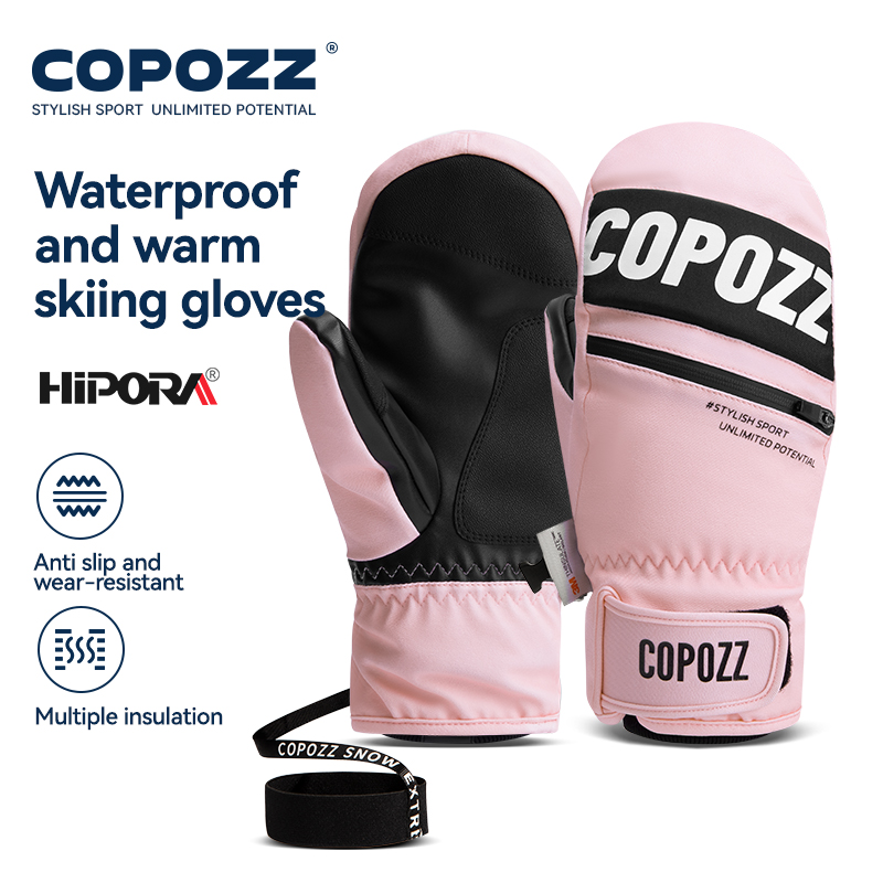 COPOZZ 3M Thinsulate Ski Glove - Ski Glove Waterproof recension och pris
