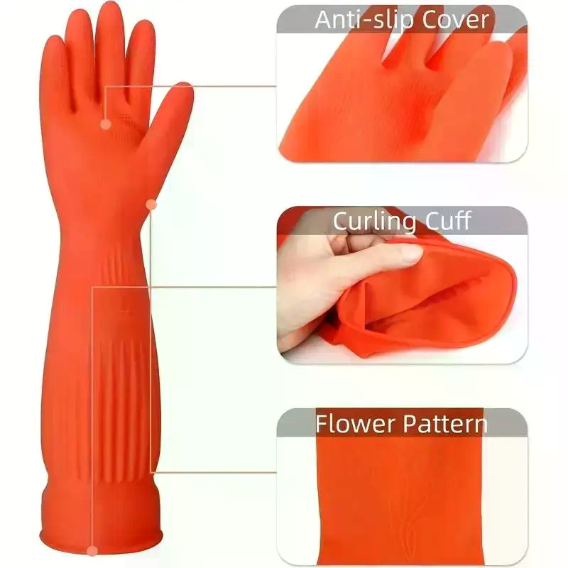 Long Reusable Rubber Dishwashi - Dish Glove Rubber recension och pris