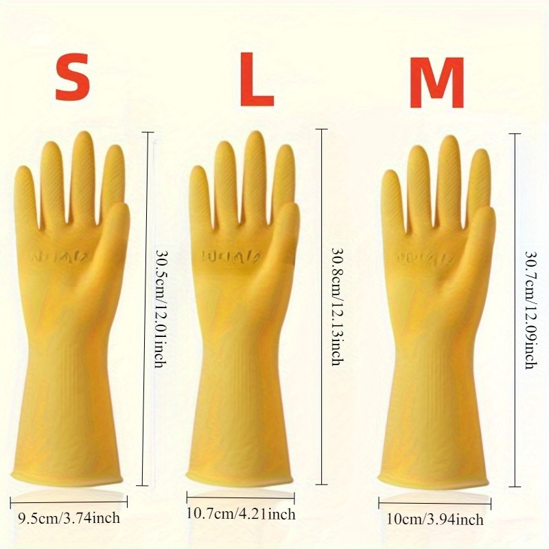 1Pairs(2pcs) Rubber Gloves Was - Dish Glove Rubber recension och pris