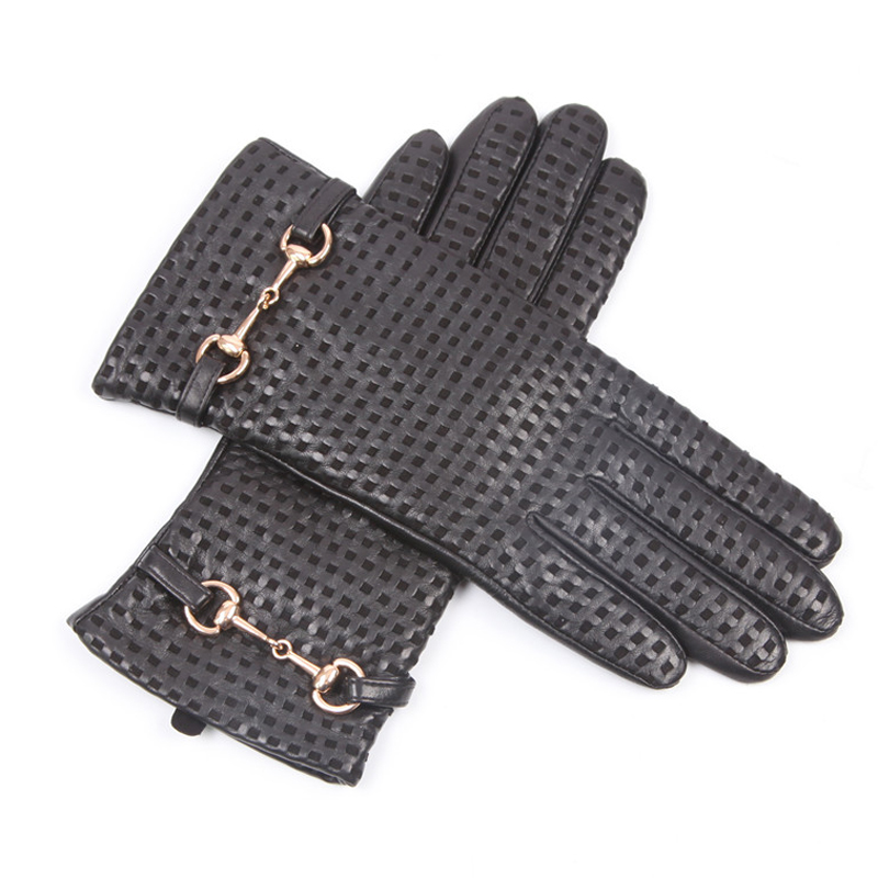 Real Leather Gloves Female The - Wool Glove Lined recension och pris