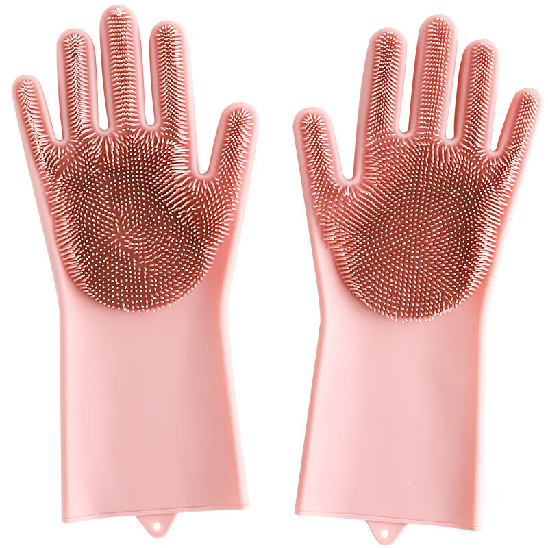 Silicone Dishwashing Gloves, M - Dish Glove Rubber recension och pris