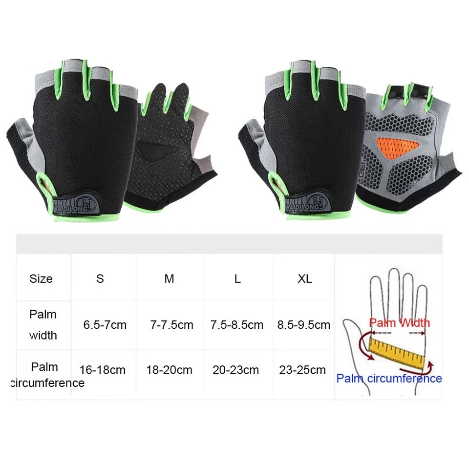Professional Non-Slip Breathab - Workout Glove Gym recension och pris