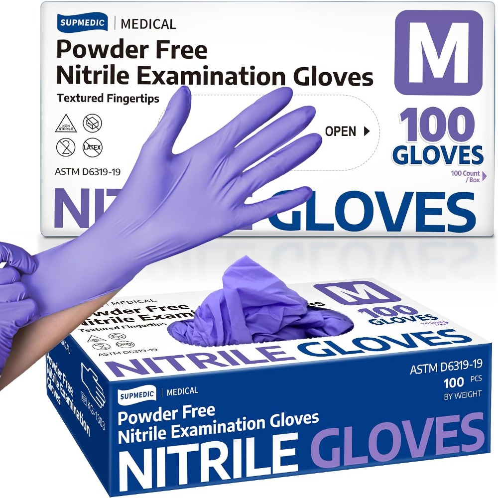 Medical Exam Nitrile Disposabl - Exam Glove Nitrile recension och pris