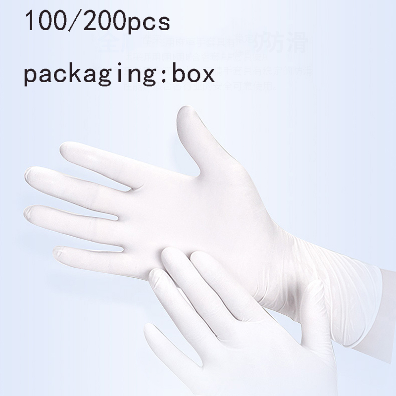 S/M/L/XL White Disposable Nitr - Dish Glove Rubber recension och pris
