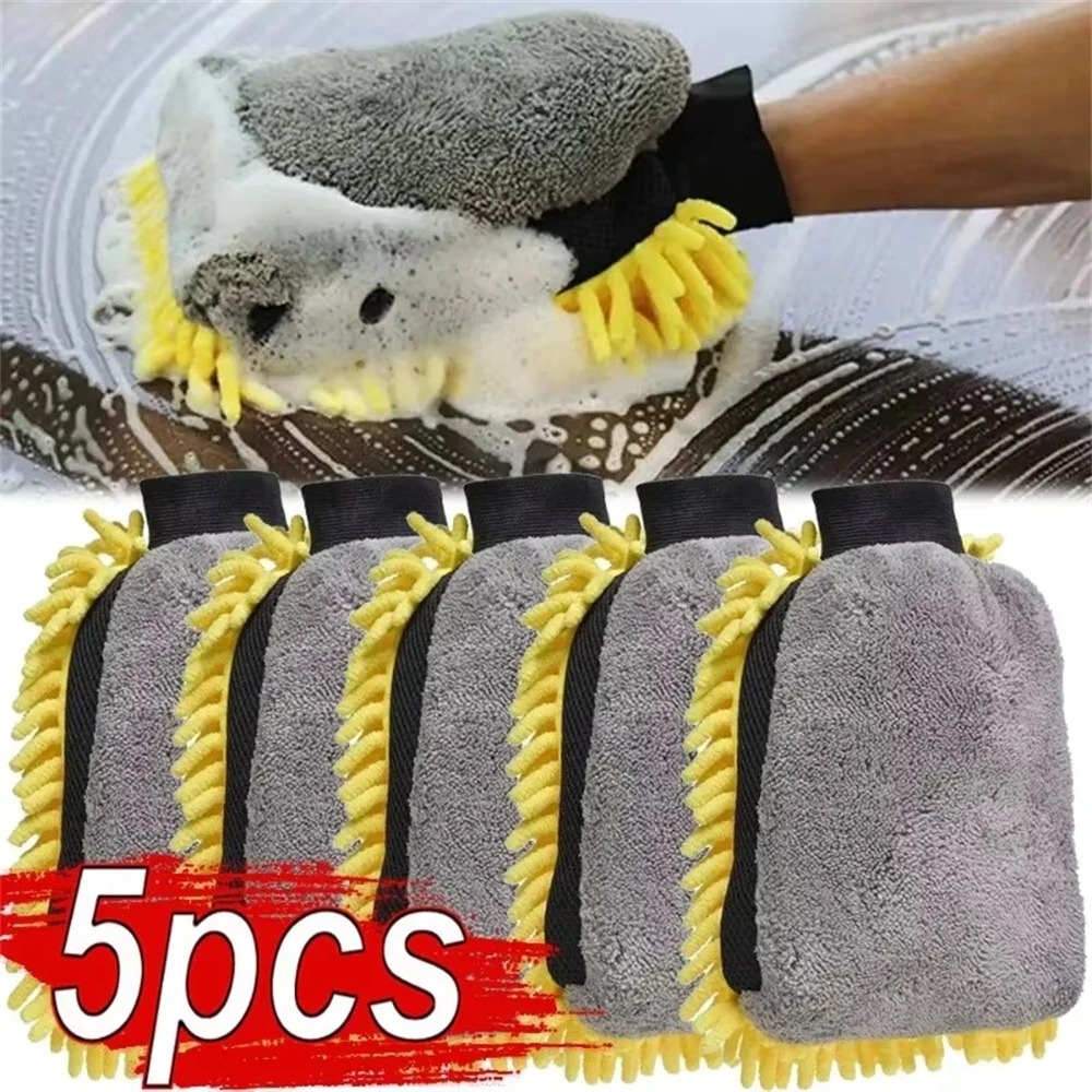 1/5pcs Car Washing Gloves Wate - Gardening Glove Waterproof recension och pris