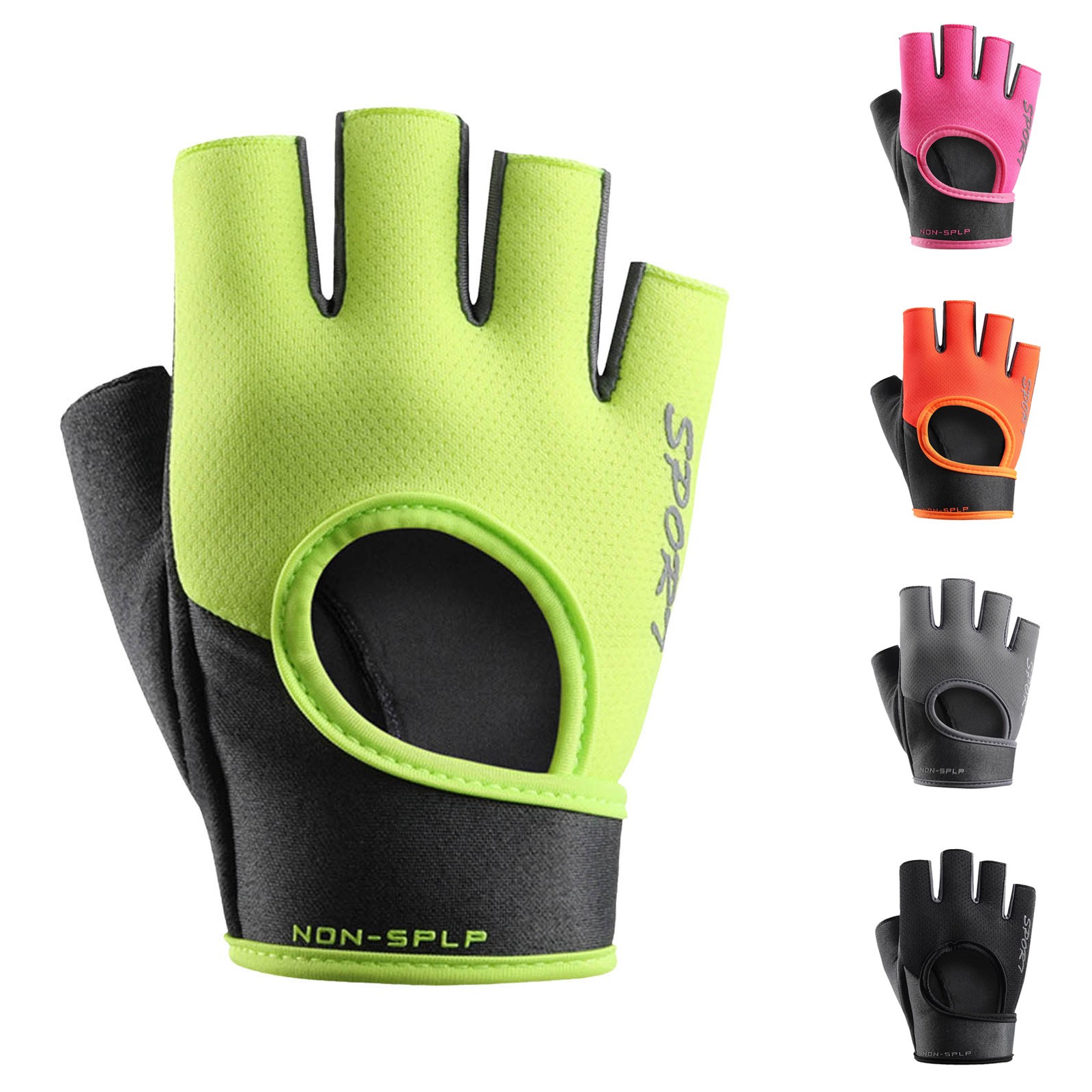 Cycling Sport Half Finger Glov - Workout Glove Gym recension och pris
