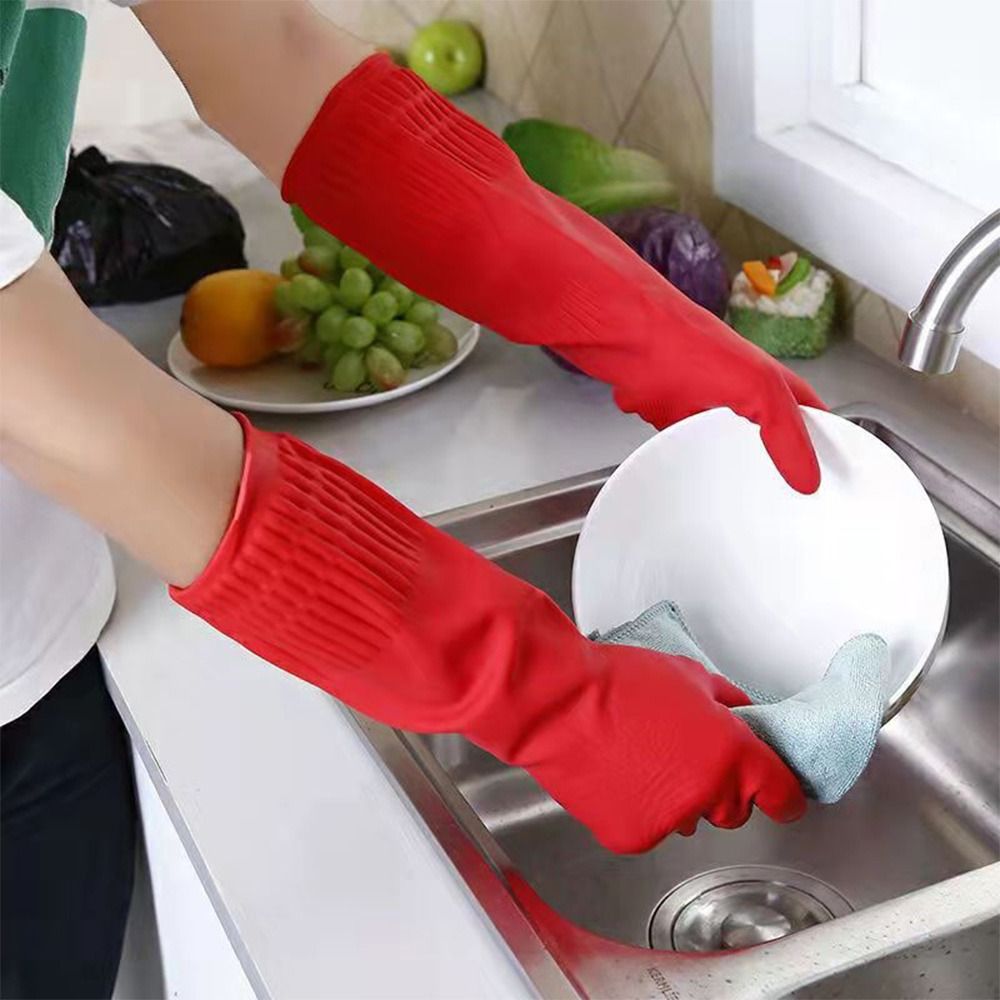 1 Pair Heavy Duty Rubber Glove - Dish Glove Rubber recension och pris