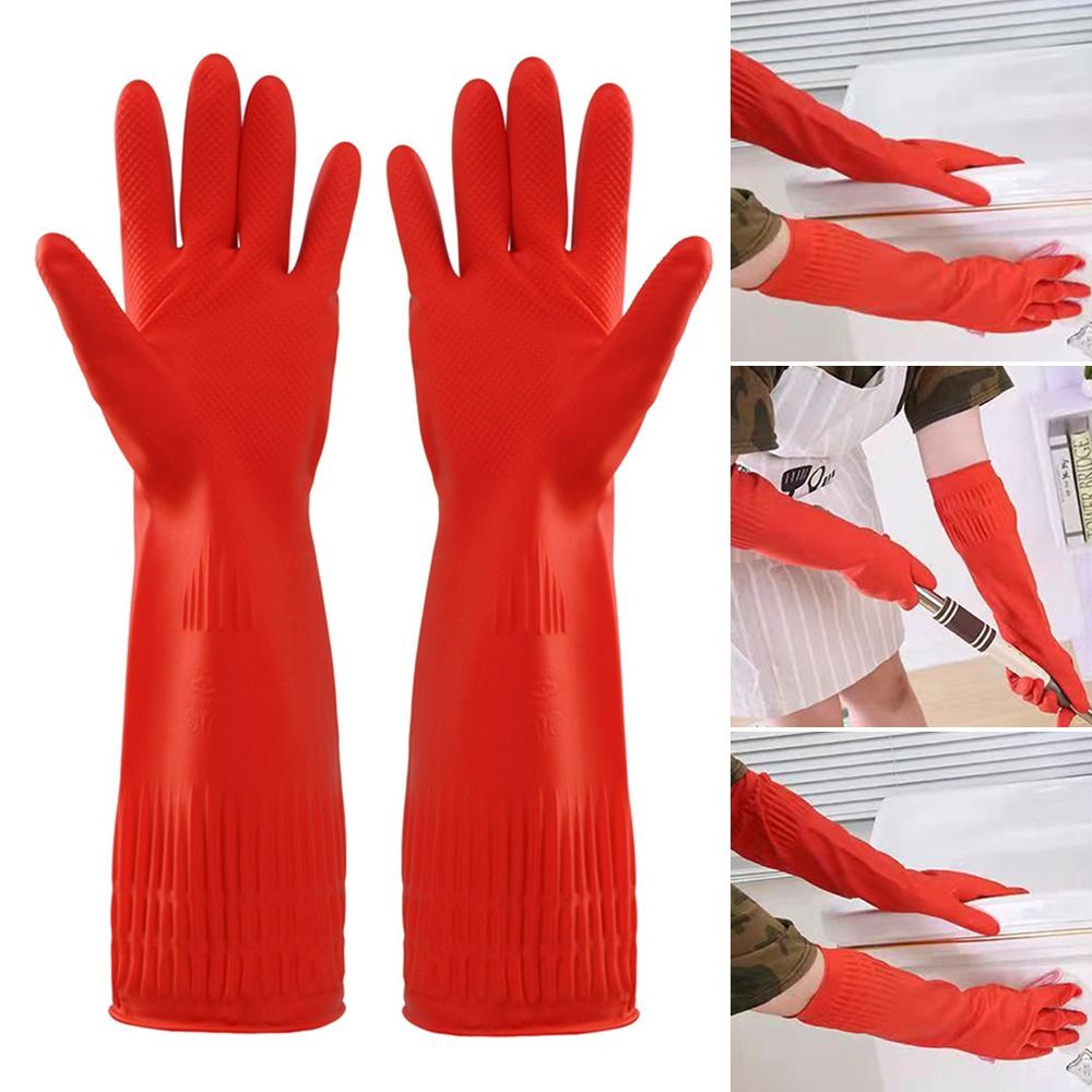 1 Pair Heavy Duty Rubber Glove - Dish Glove Rubber recension och pris
