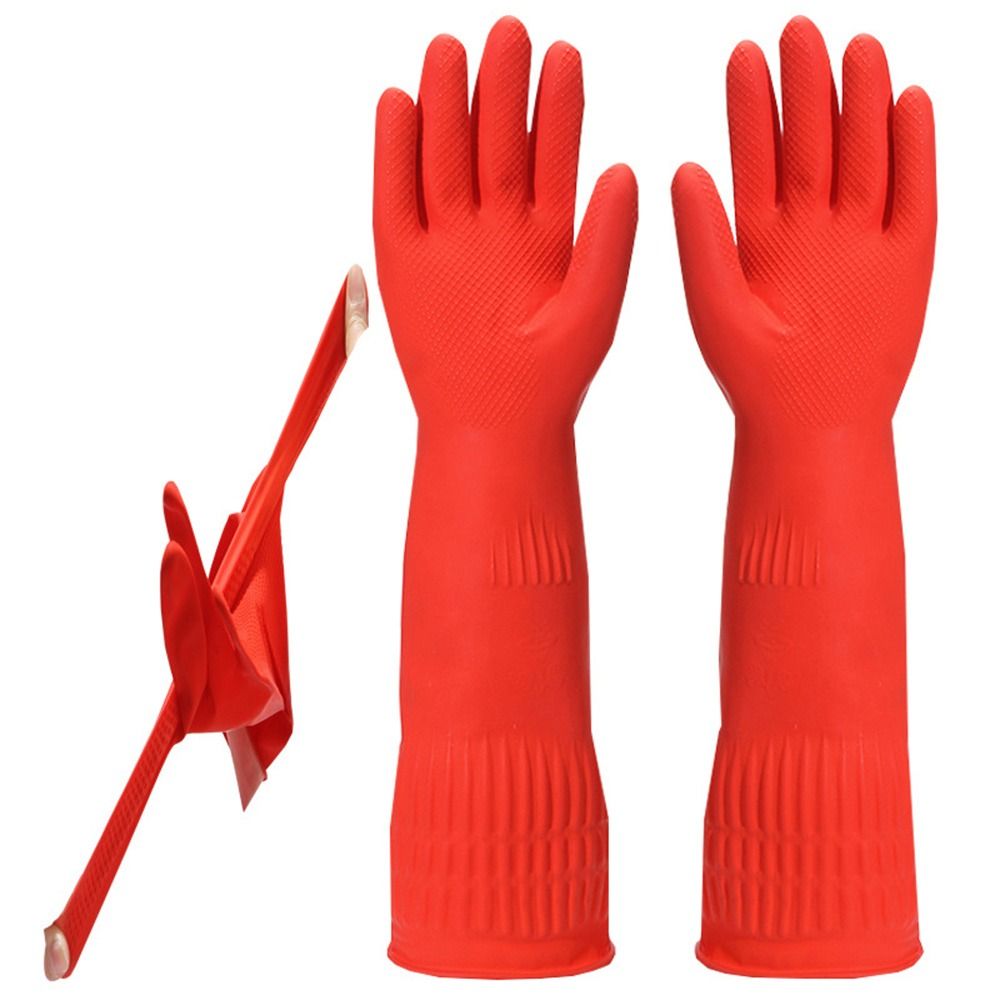 1 Pair Heavy Duty Rubber Glove - Dish Glove Rubber recension och pris