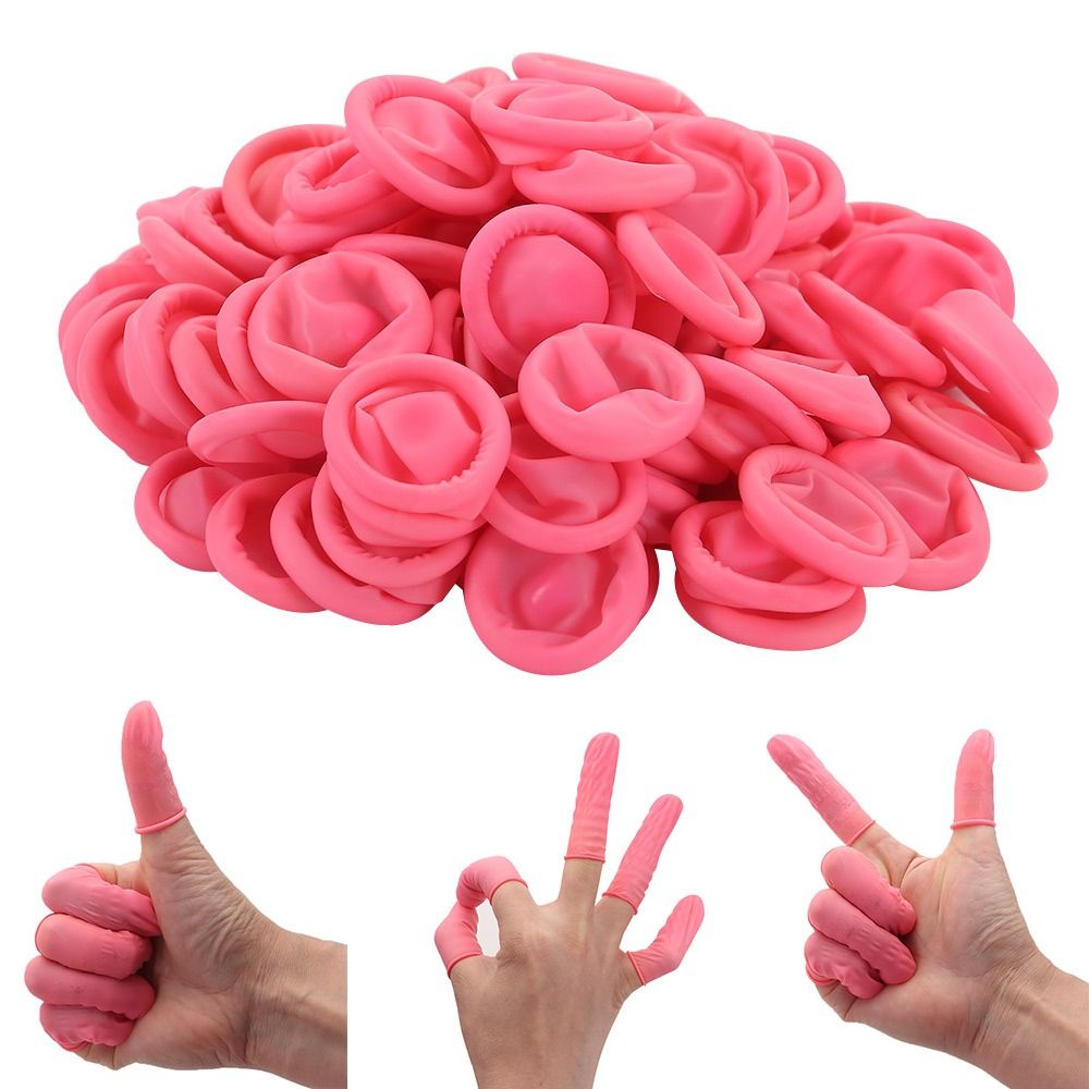 100PCS Disposable Finger Cover - Latex Disposable Glove recension och pris