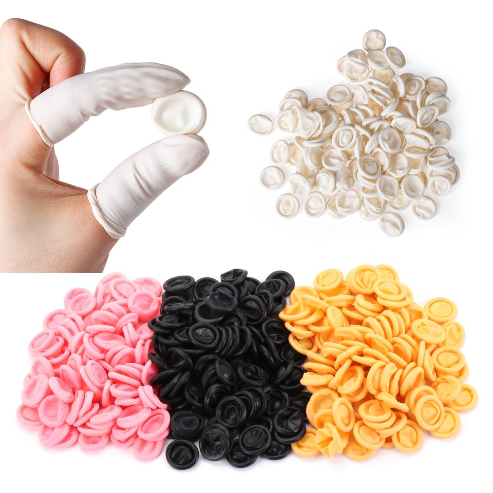 100PCS Disposable Finger Cover - Latex Disposable Glove recension och pris