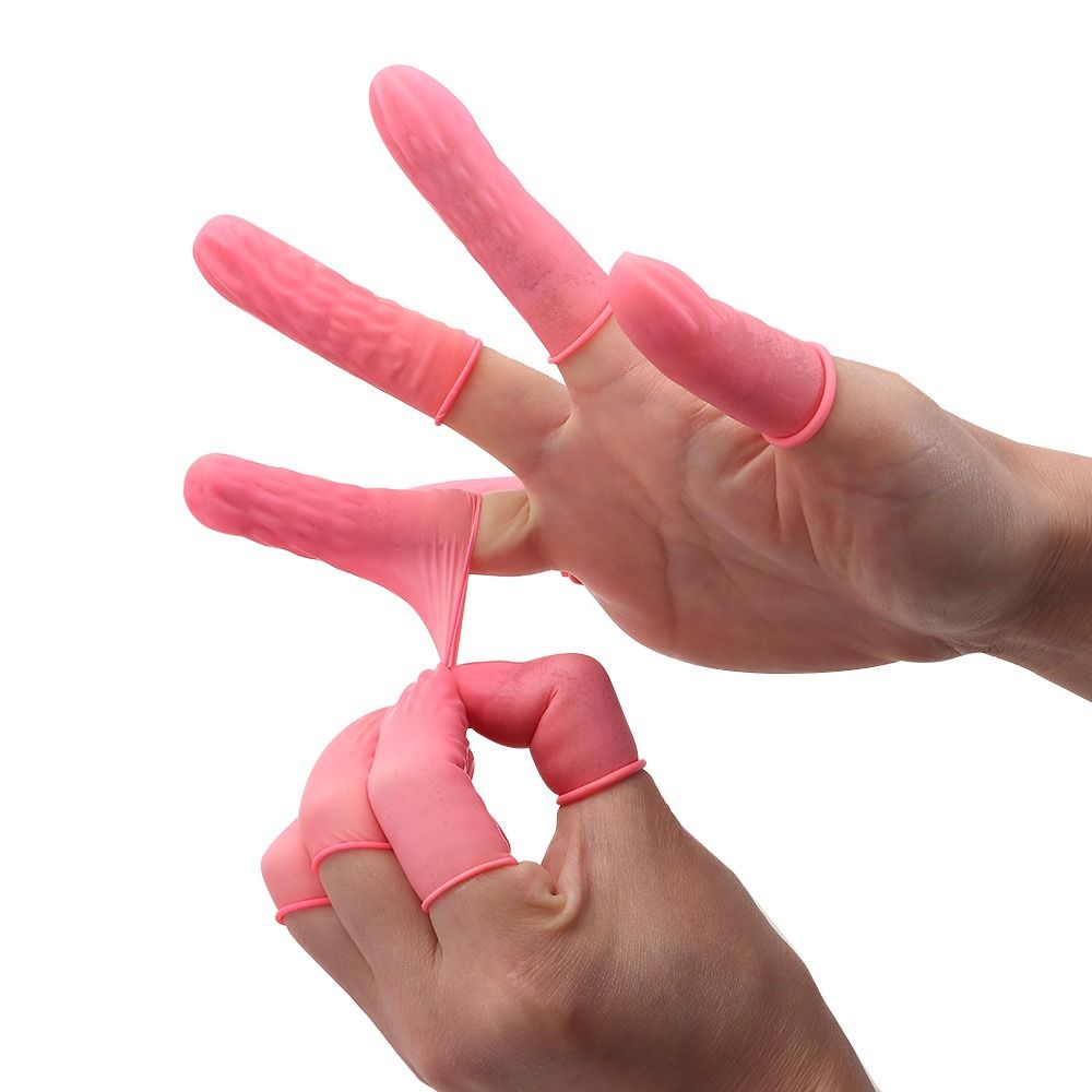100PCS Disposable Finger Cover - Latex Disposable Glove recension och pris