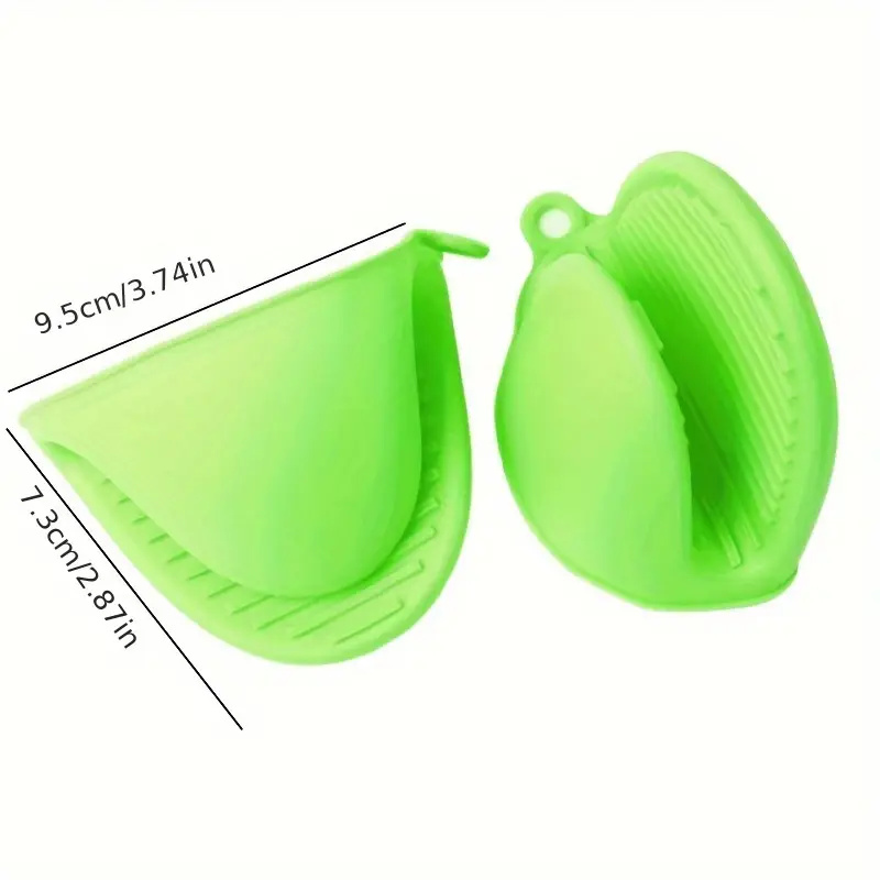 2Pcs Silicone Pot Holder Glove - Oven Mitt Silicone recension och pris