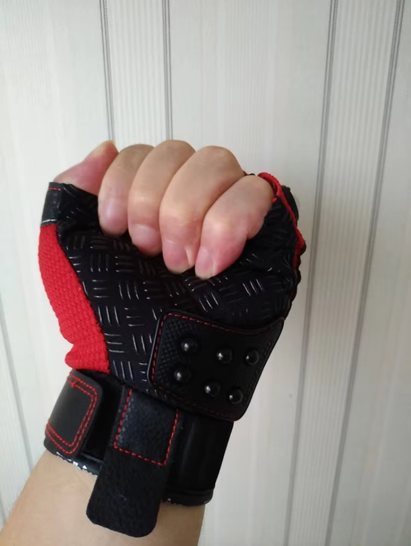 Tactical Gloves Steel Safety O - Motorcycle Glove Knuckle recension och pris
