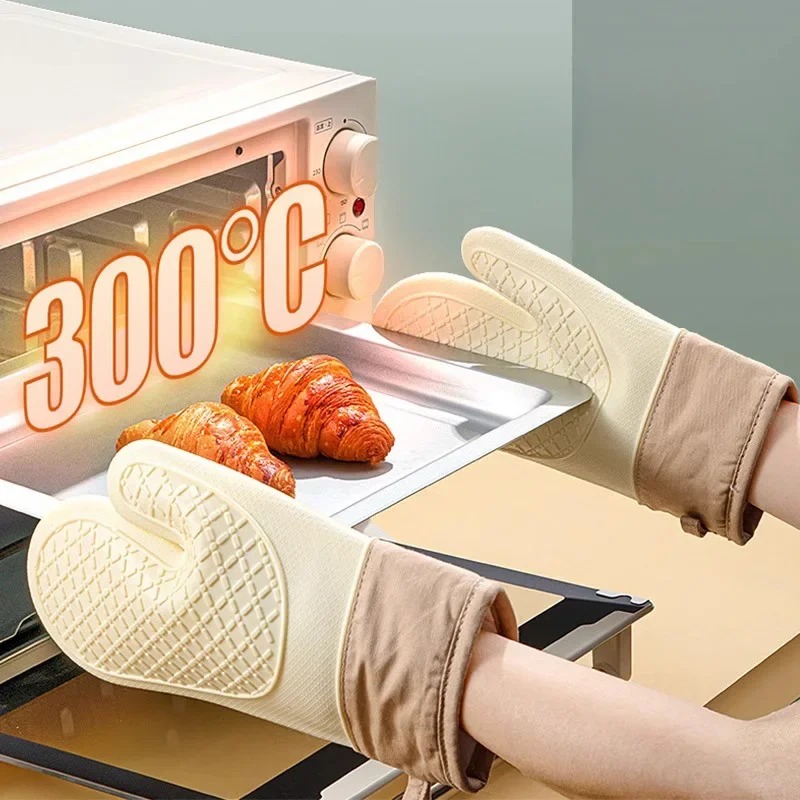 1PC Heat-Resistant Silicone Ov - Oven Mitt Silicone recension och pris