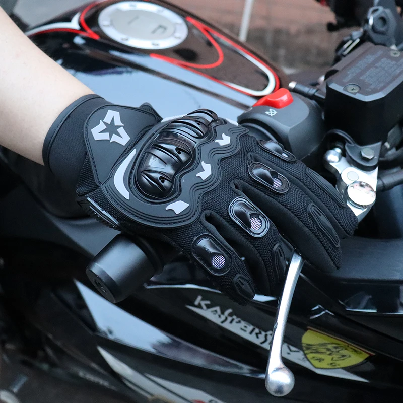 Touch Full-Finger Motorcycle R - Motorcycle Glove Knuckle recension och pris