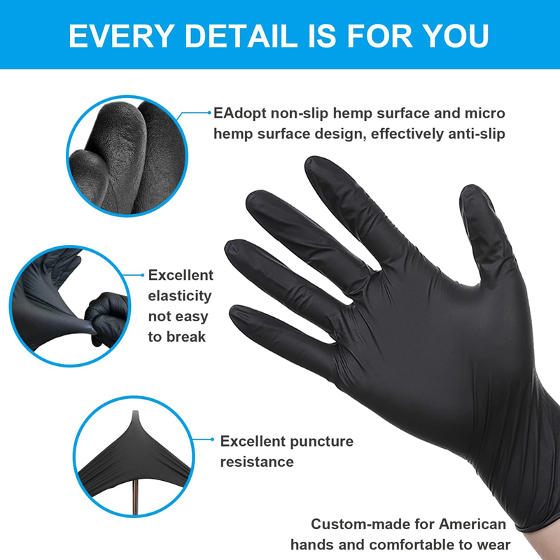 Disposable Nitrile Waterproof  - Nitrile Mechanic Glove recension och pris