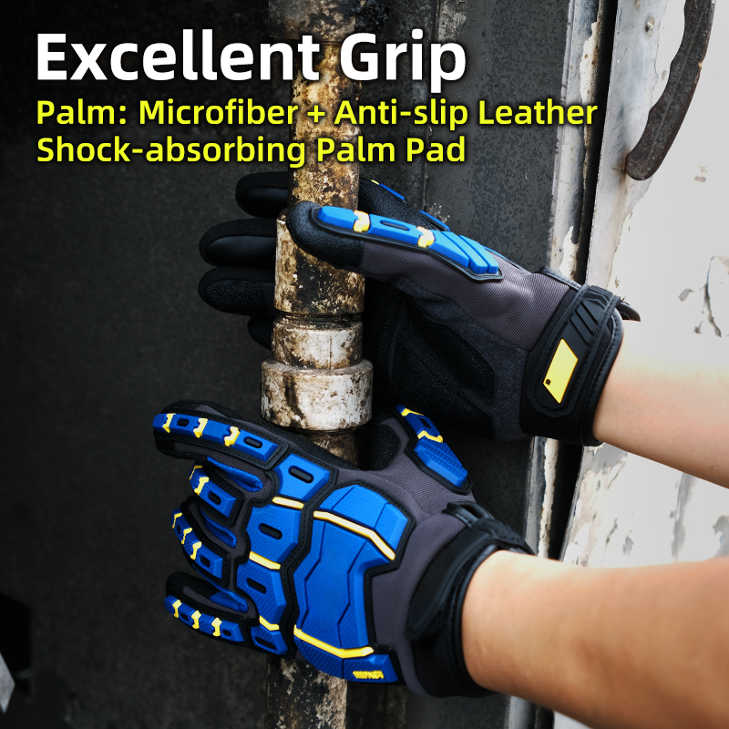 TPR Impact Resistant Work Glov - Work Glove Impact recension och pris