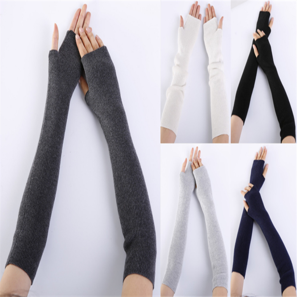 Unisex Men Ladies Fingerless G - Fingerless Glove Knit recension och pris
