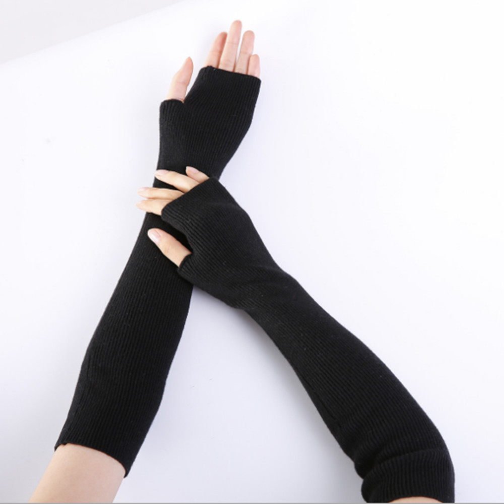 Unisex Men Ladies Fingerless G - Fingerless Glove Knit recension och pris
