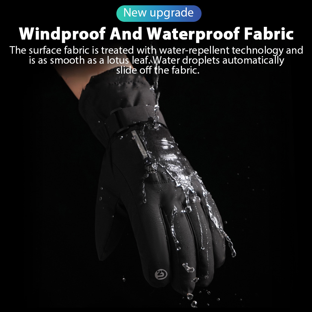 Men Winter Waterproof Cycling  - Ski Glove Waterproof recension och pris