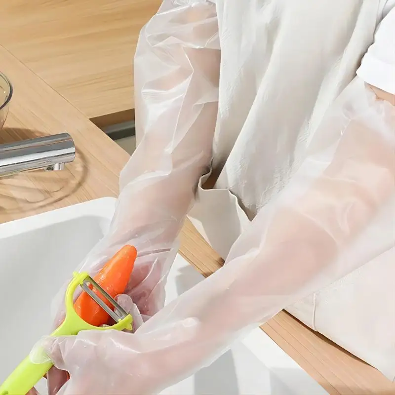 30PCS Disposable Arm Guard Glo - Rubber Glove Cleaning recension och pris