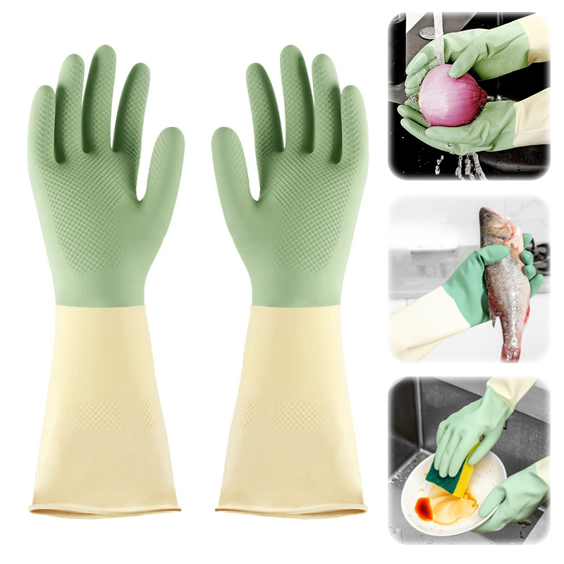 Thickened Kitchen Gloves, Dish - Dish Glove Rubber recension och pris