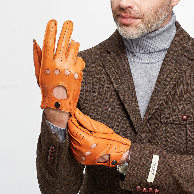 Fashion Accessories Male Sprin - Leather Driving Glove recension och pris
