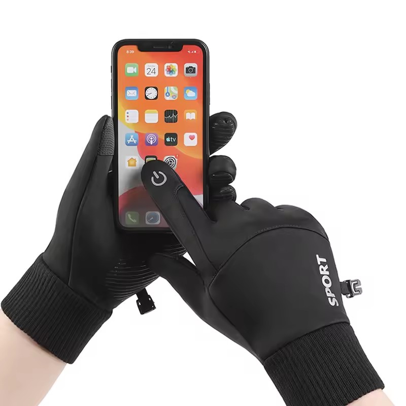 Black Winter Warm Full Fingers - Ski Glove Waterproof recension och pris