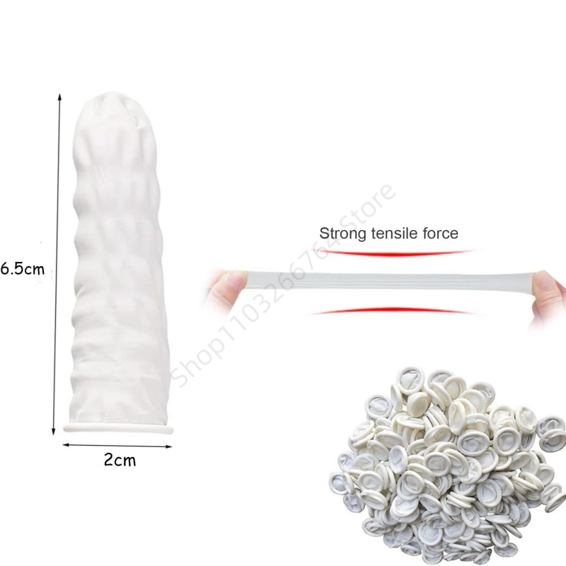 100Pcs Disposable Fingertips P - Latex Disposable Glove recension och pris