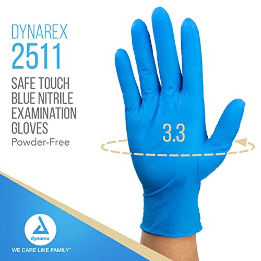 Safe-Touch Disposable Nitrile  - Exam Glove Nitrile recension och pris
