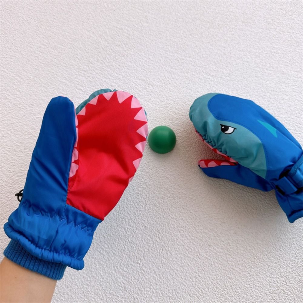 Cartoon Children Ski Gloves Wa - Ski Glove Waterproof recension och pris