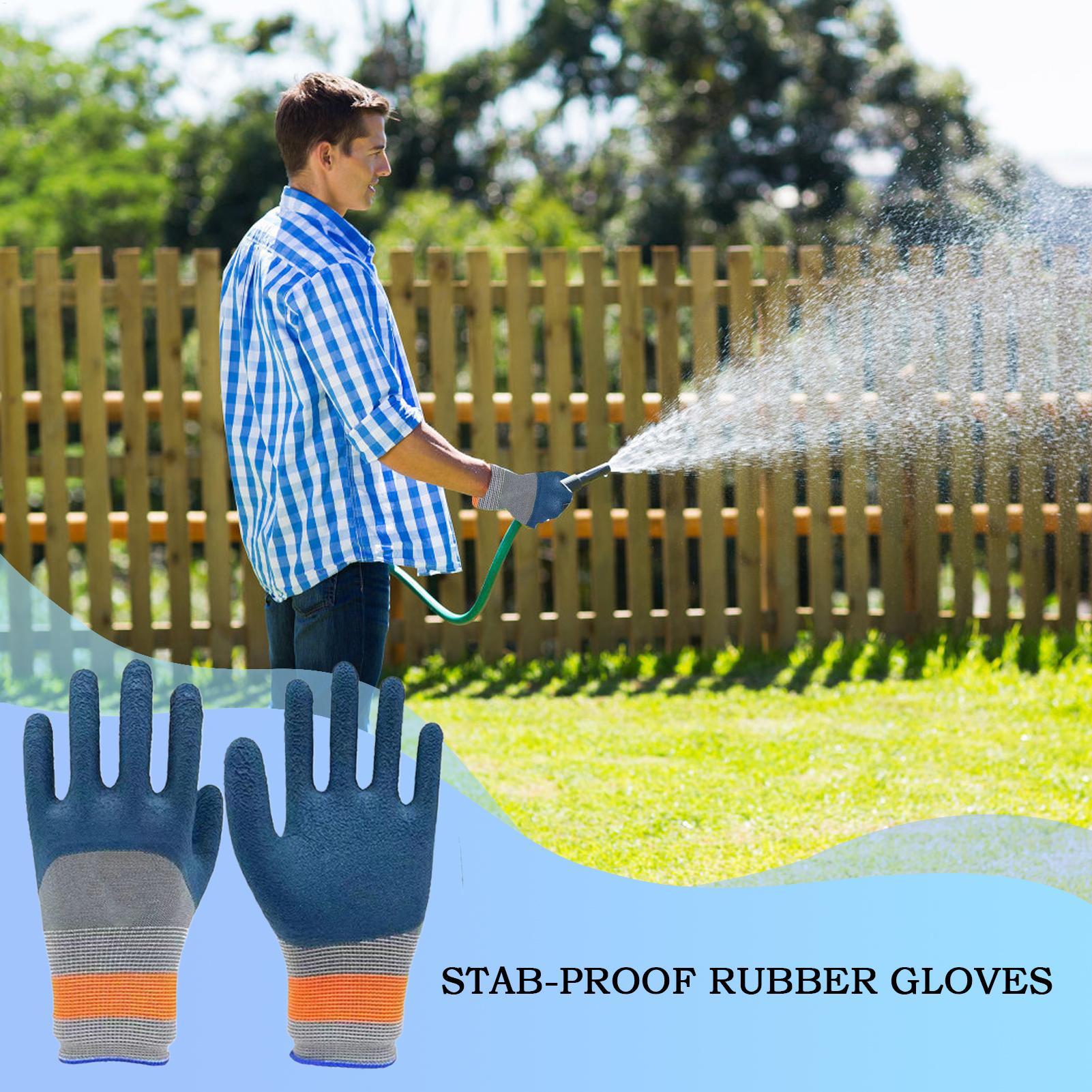Gardening Gloves Latex Waterpr - Gardening Glove Waterproof recension och pris